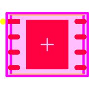 SST25VF020B-80-4I-QAE-T Footprint - Microchip