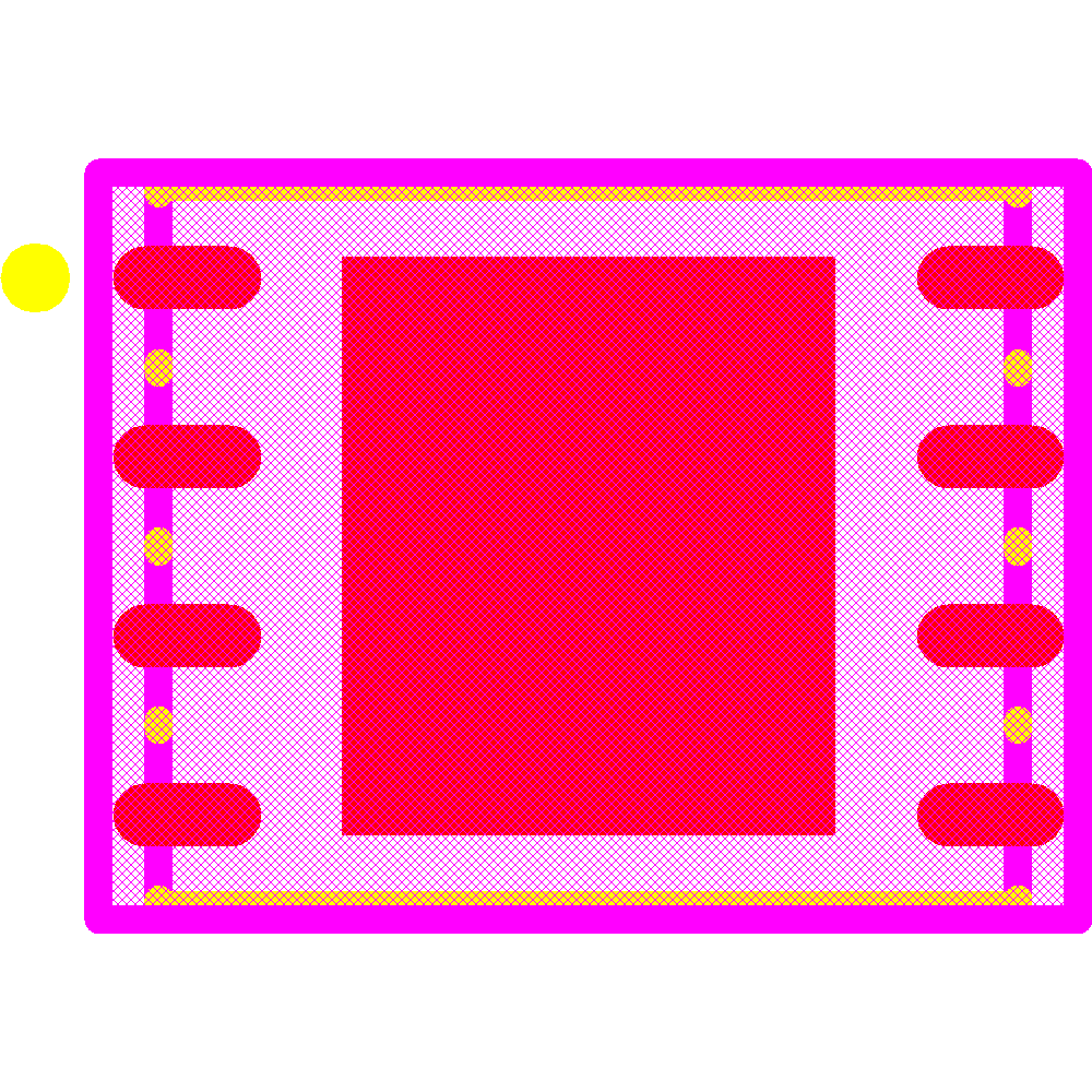 SST25VF020B-80-4I-QAE-T Footprint - Microchip