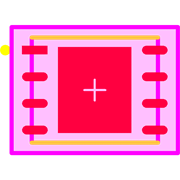 SST25VF020B-80-4I-QAE-T Footprint - Microchip