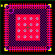 QCA7000-AL3C Footprint - Qualcomm