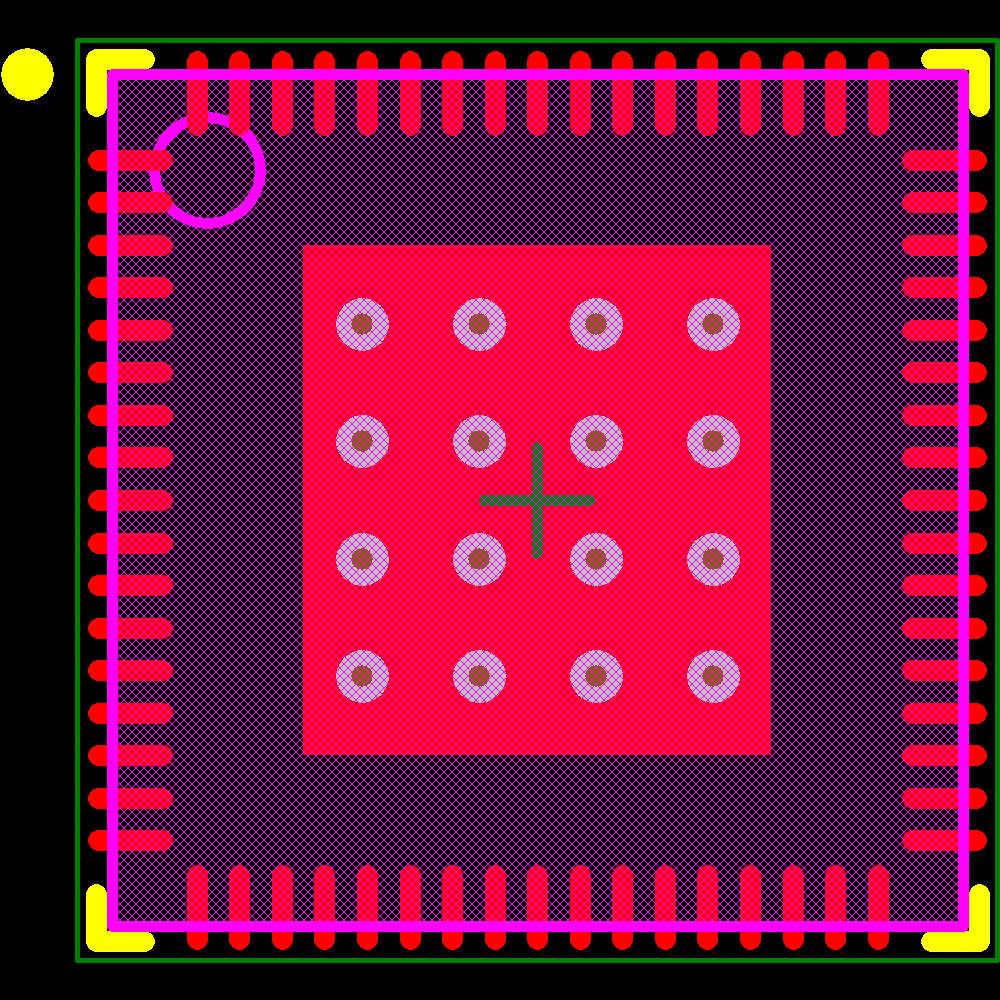 QCA7000-AL3C Footprint - Qualcomm