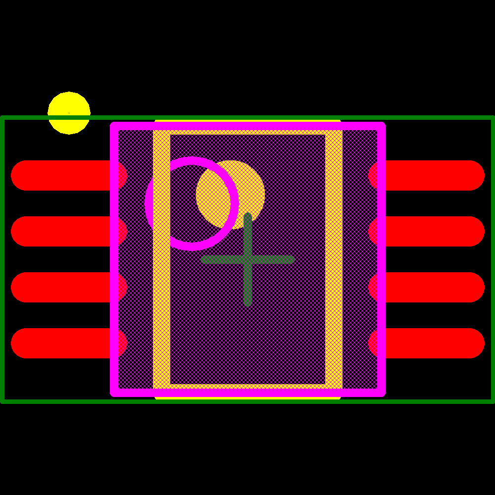 REG113EA-2.5/250G4 Footprint - Texas Instruments