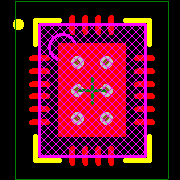 LTC4227CUFD-2#TRPBF Footprint - Analog Devices