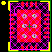 LTC4227CUFD-2#TRPBF Footprint - Analog Devices