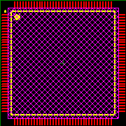 AT32UC3A3256-ALUR Footprint - Microchip