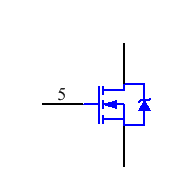 BSB056N10NN3GXUMA1 Symbol - Infineon