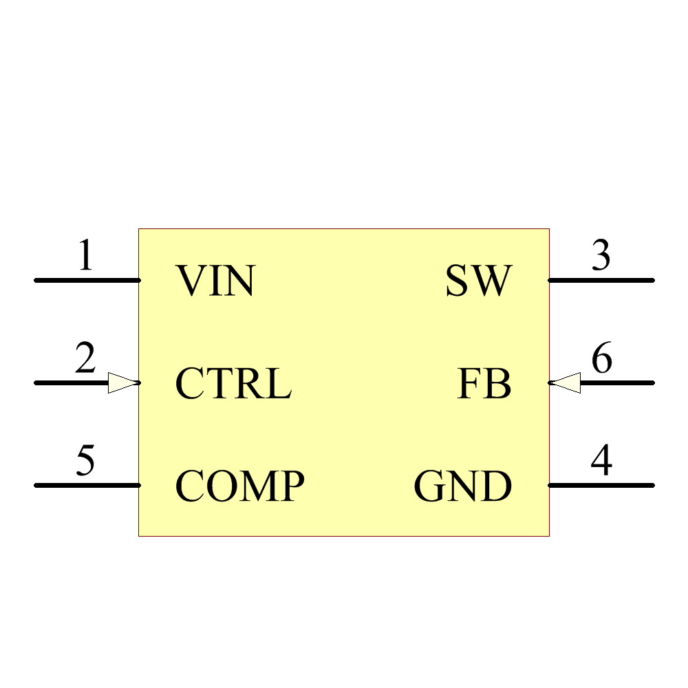 TPS61165DBVR Symbol - Texas Instruments