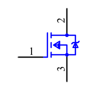 APT43M60L Symbol - Microchip
