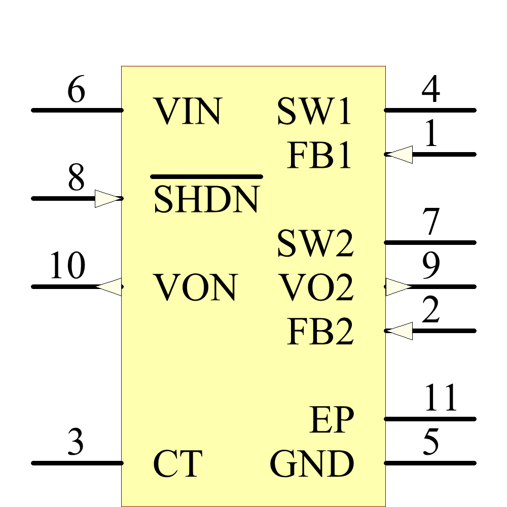 LT1947EMSE#TRPBF Symbol - Analog Devices