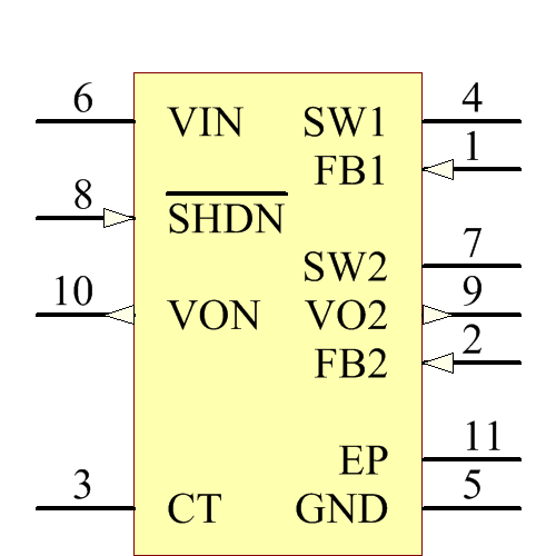 LT1947EMSE#TRPBF Symbol - Analog Devices