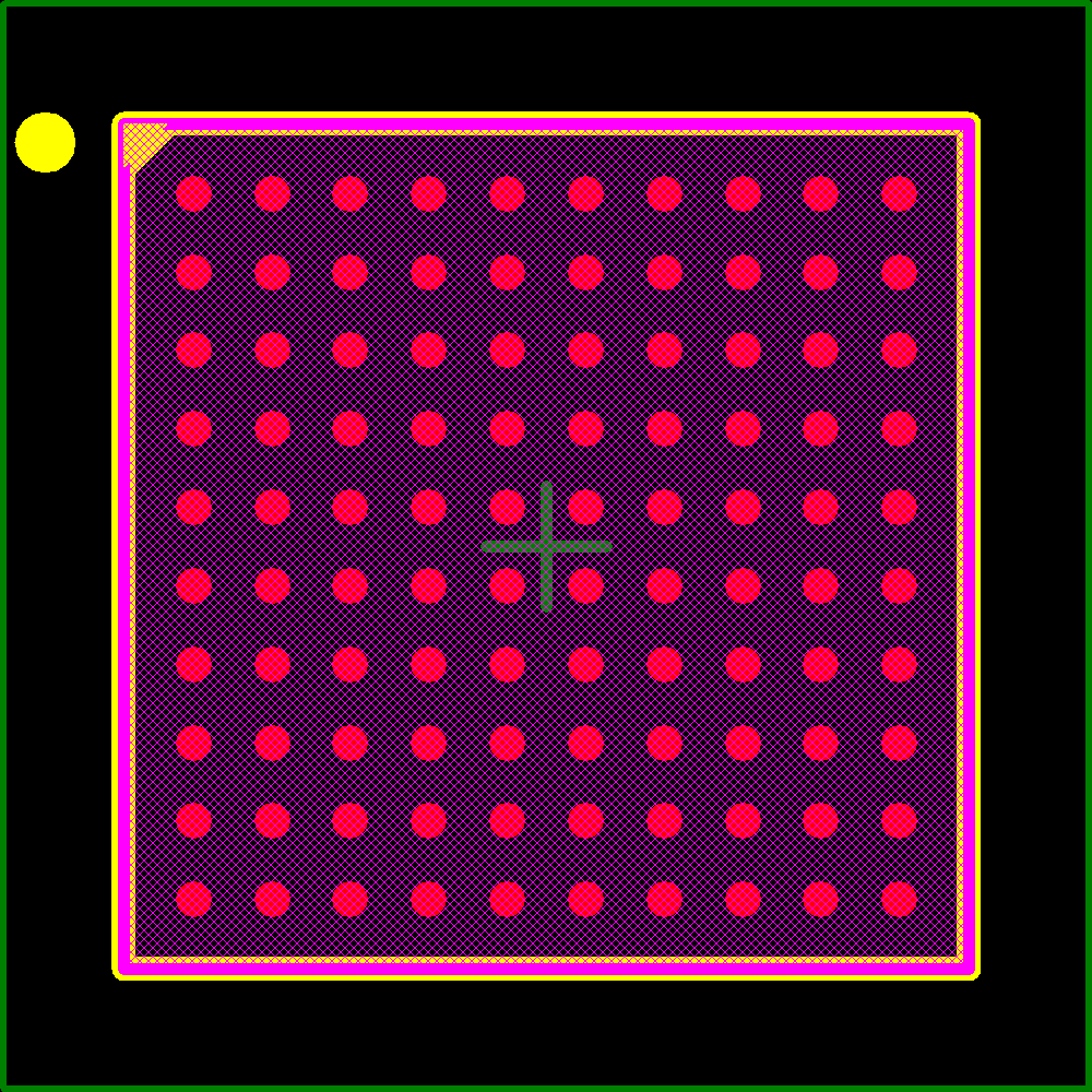AT32UC3A4128S-C1UT Footprint - Microchip
