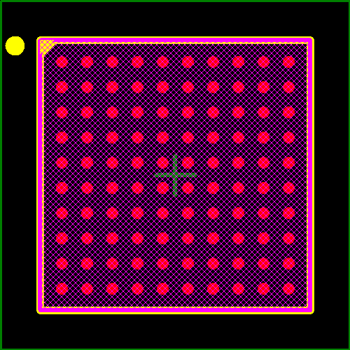 AT32UC3A4128S-C1UT Footprint - Microchip