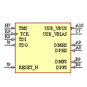 AT32UC3A4128S-C1UT Symbol - Microchip