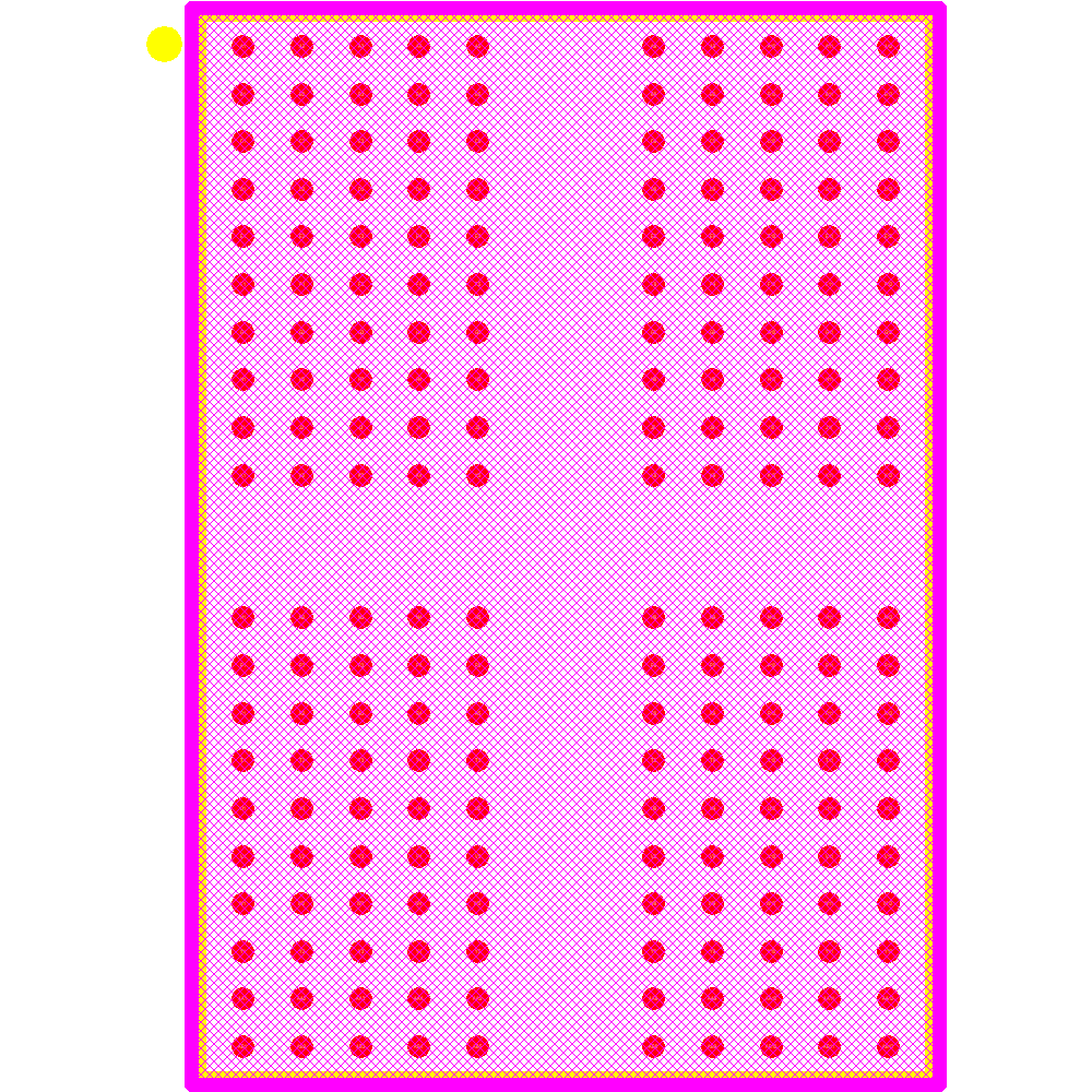 MT53D512M32D2DS-053 AAT:D Footprint - Micron