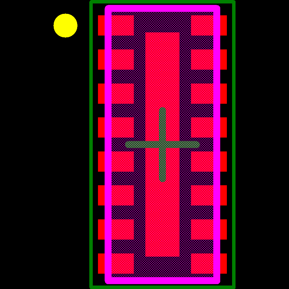ESD4238MTTAG Footprint - onsemi