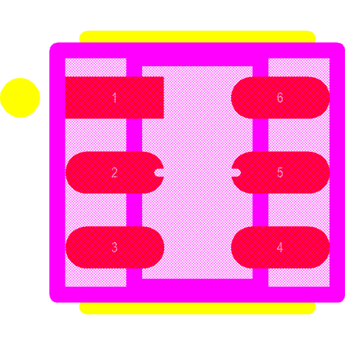 TPS92200D1DDCR Footprint - Texas Instruments