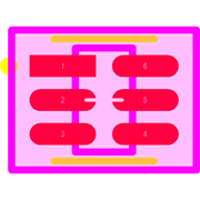 TPS92200D1DDCR Footprint - Texas Instruments