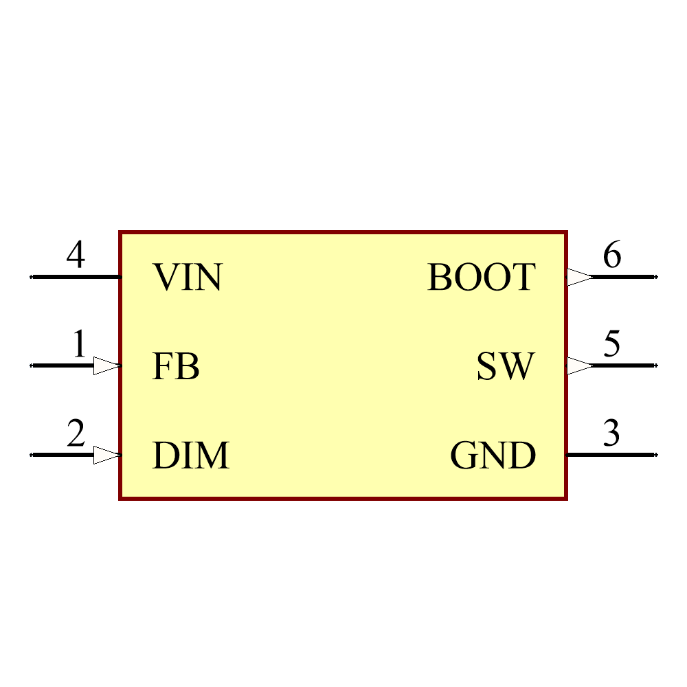 TPS92200D1DDCR Symbol - Texas Instruments