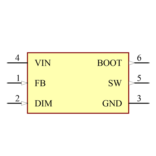 TPS92200D1DDCR Symbol - Texas Instruments