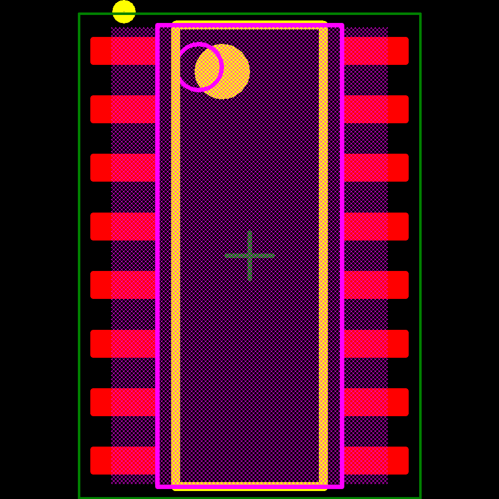 SN74F1056D Footprint - Texas Instruments