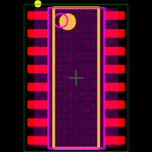 SN74F1056D Footprint - Texas Instruments