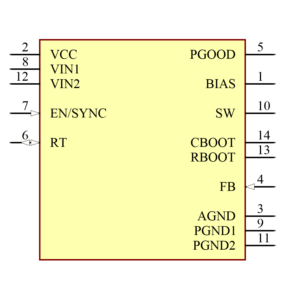 LMQ61460AASQRJRRQ1 Symbol - Texas Instruments
