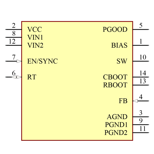 LMQ61460AASQRJRRQ1 Symbol - Texas Instruments