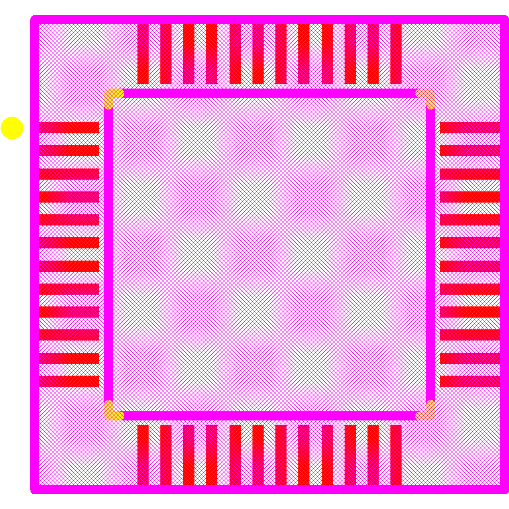 KSZ8041TL Footprint - Microchip