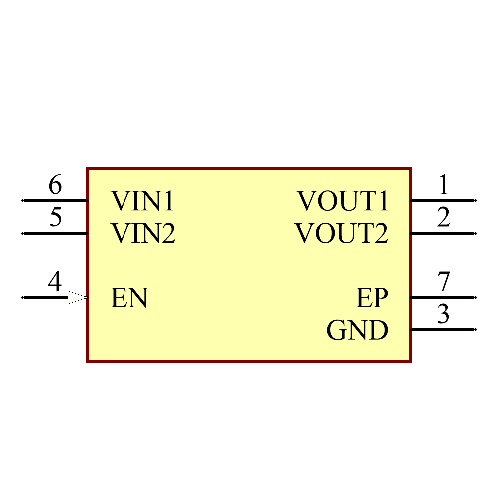 ADP197ACPZN-01-R7 Symbol - Analog Devices