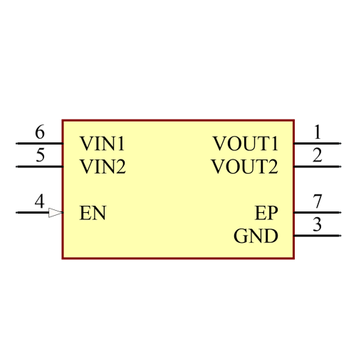 ADP197ACPZN-01-R7 Symbol - Analog Devices