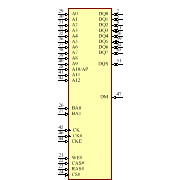 MT46V64M8P-5B Symbol - Micron