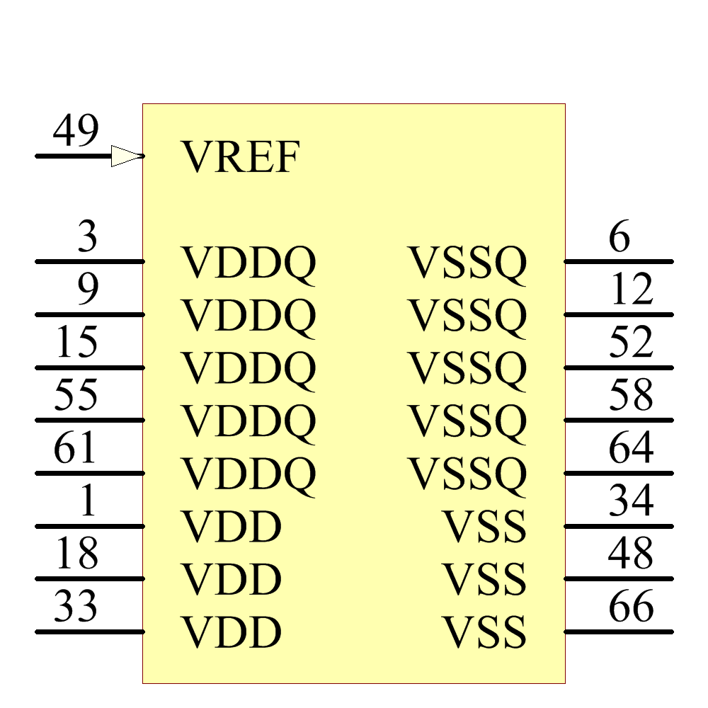 MT46V64M8P-5B Symbol - Micron