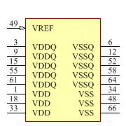 MT46V64M8P-5B Symbol - Micron