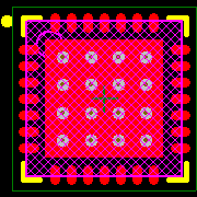 DSPIC33FJ128GP202T-E/MM Footprint - Microchip