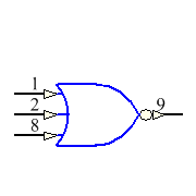 CD4025BM96 Symbol - Texas Instruments