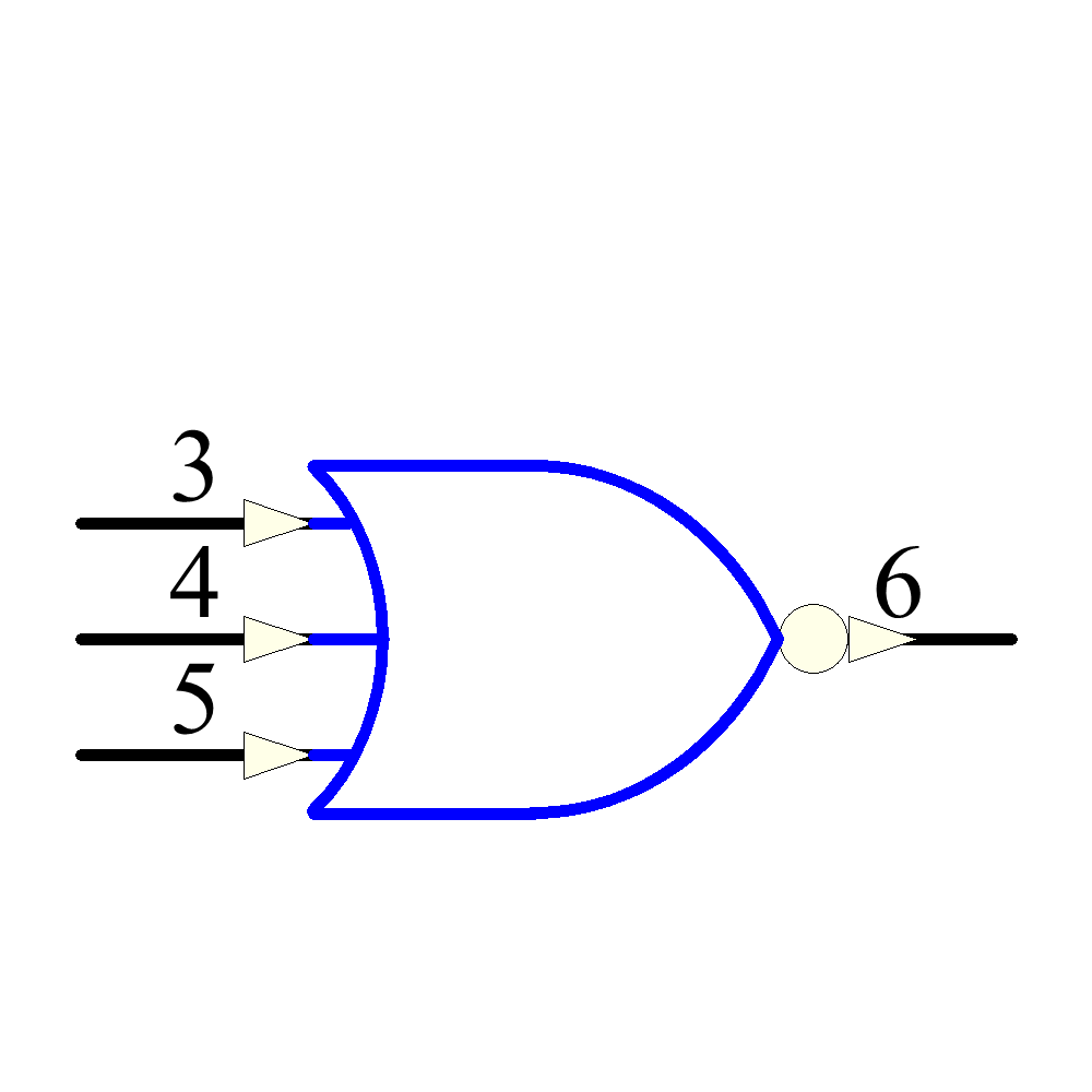 CD4025BM96 Symbol - Texas Instruments