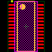 TLC59116IPWR Footprint - Texas Instruments