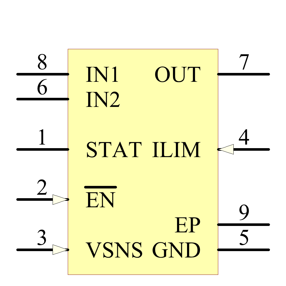 TPS2113ADRBR Symbol - Texas Instruments