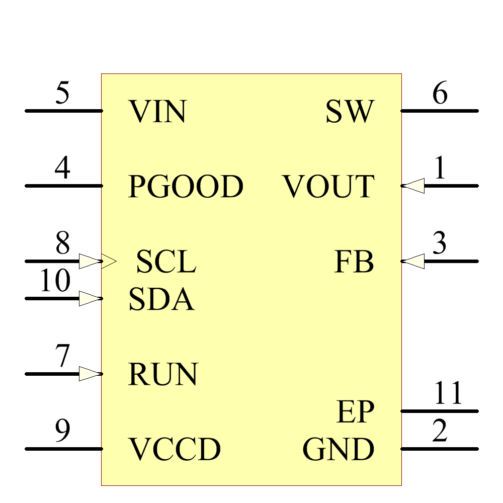LTC3447EDD#PBF Symbol - Analog Devices