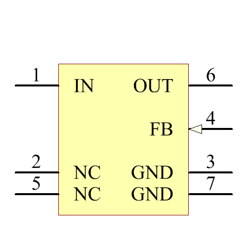 TPS71401DRVT Symbol - Texas Instruments