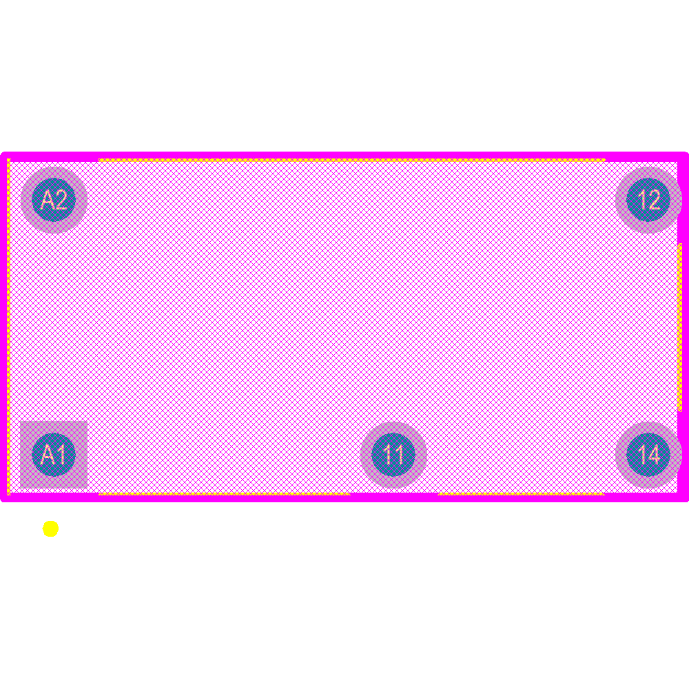 9-1415389-1 Footprint - TE Connectivity