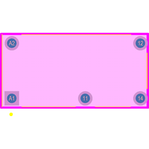 9-1415389-1 Footprint - TE Connectivity