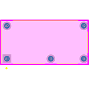 9-1415389-1 Footprint - TE Connectivity
