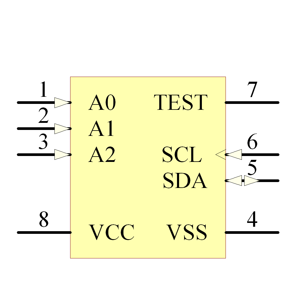 24C01C/SN Symbol - Microchip
