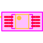 M24C02-WDW6TP Footprint - STMicroelectronics