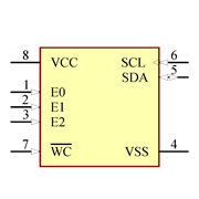 M24C02-WDW6TP Symbol - STMicroelectronics