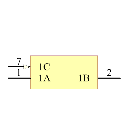 SN74AUC2G66DCUR Symbol - Texas Instruments