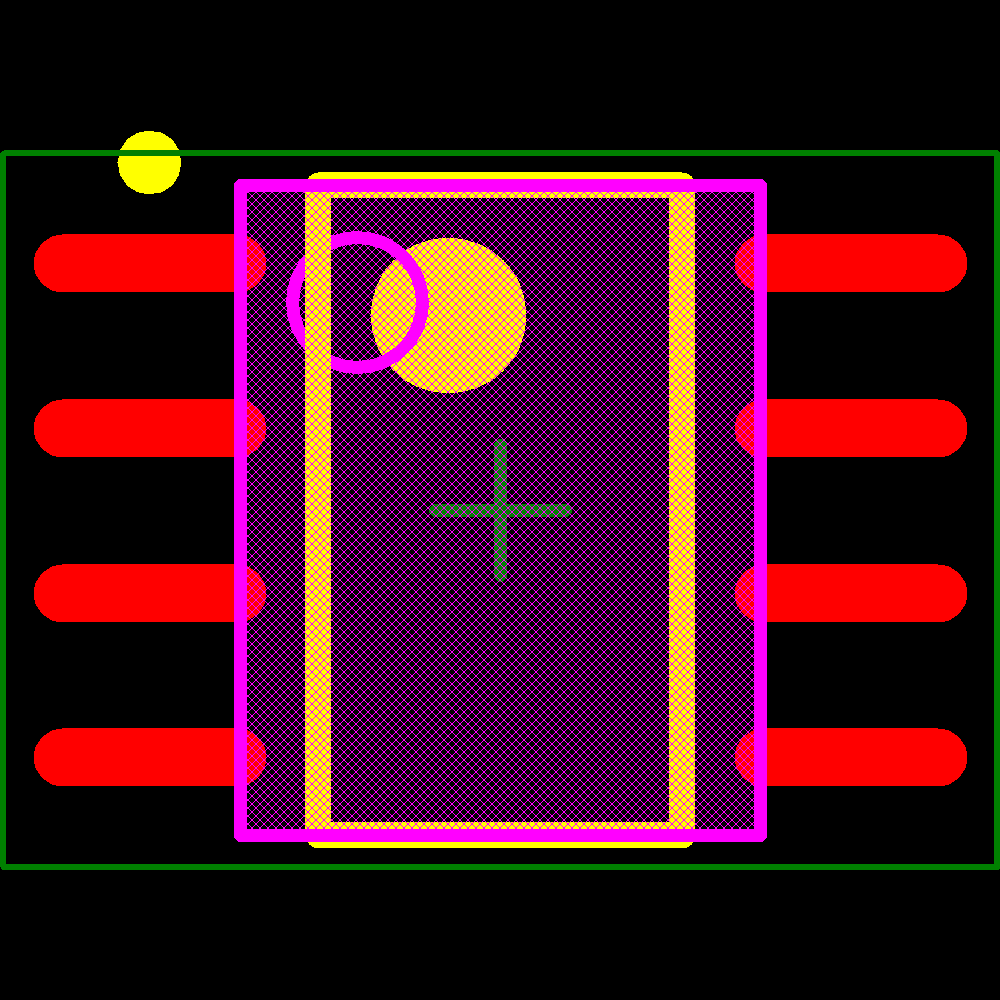 REF02BU/2K5E4 Footprint - Texas Instruments