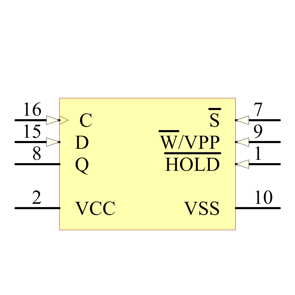 M25P64S-VMF6TP Symbol - Micron