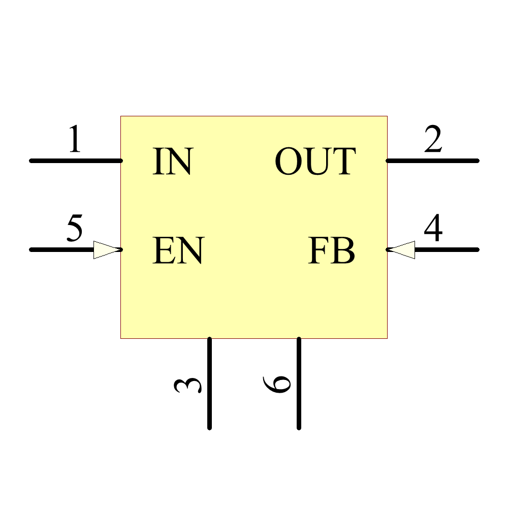 TPS73601DCQG4 Symbol - Texas Instruments